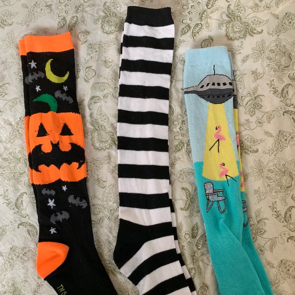 Creepy and Cute Knee Socks Bundle!